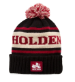 Holden Beanie with Stripes Pom Pom